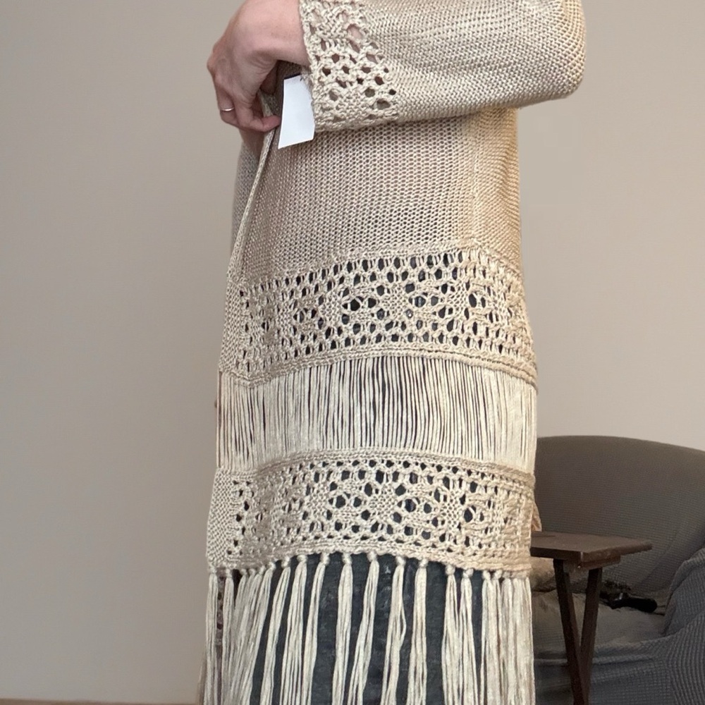 Cato Taupe Knit Sweater